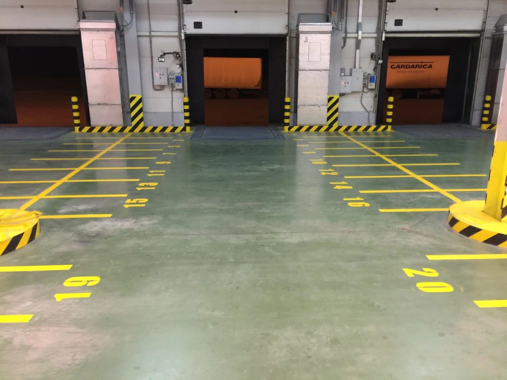 Motorcycle parking space striping services in Mt Pleasant SC