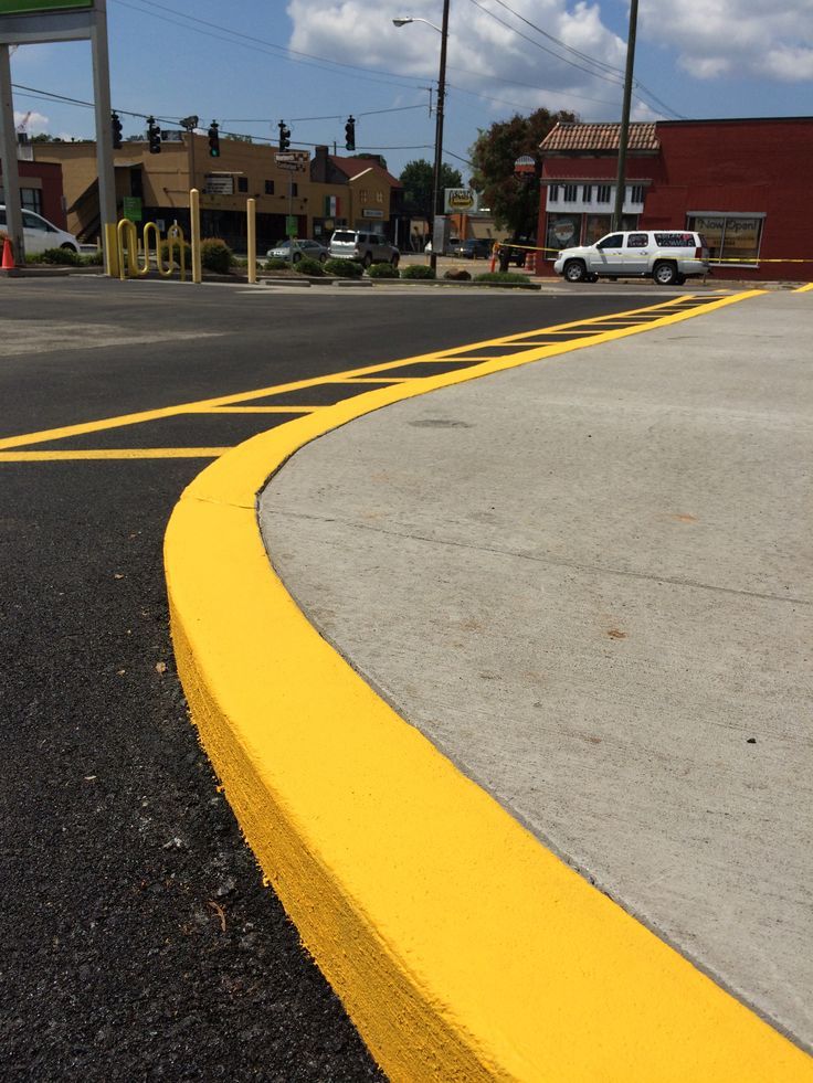 Curb Painting Services