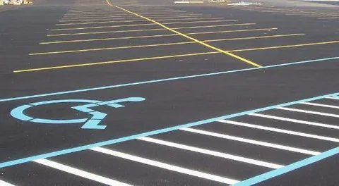 Durable Custom Stenciling for Parking Lots